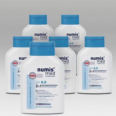 numis med Shampoo ph 5,5 - 6 x 200 ml - 40213040