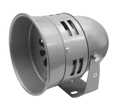 Große Motorsirene lautstark Alarmsirene Motor Sirene Alarmanlage Fliegeralarm