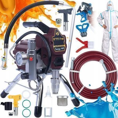 Zenthril Set Farbspritzgerät Surge WF 1800W 20MPa 2L/min + Düse 519