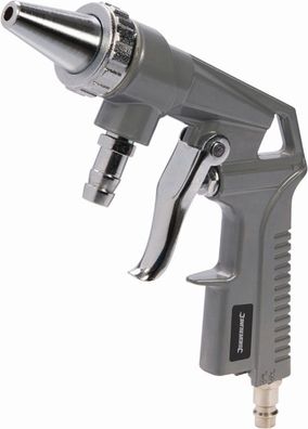 Silverline Druckluftwerkzeug Druckluft-Sandstrahlpistole mit Zubehör 3 - 6 bar
