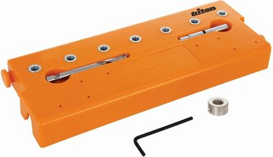 Triton Taschenbohrlehre TS-Lochreihen-Bohrschablone für Regalböden