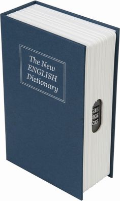 Silverline Sicherheit / Schlösser Buchtresor mit 3-stelliger Zahlenkombination