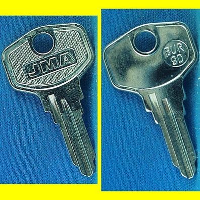 JMA BUR9D Schlüsselrohling für versch. Burgwächter MS 40, Würth Möbelzylinder