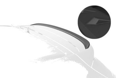 CSR Heckspoiler | Heckflügel mit ABE für MG HS / EHS HF059-S Strukturiert schwarz m