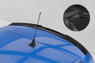 CSR Heckspoiler | Heckflügel mit ABE für Renault Zoe HF915-C Carbon Look Hochglanz