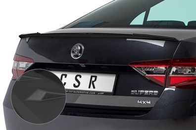 CSR Heckspoiler | Heckflügel mit ABE für Skoda Superb III (Typ 3V) HF634-S Struktur