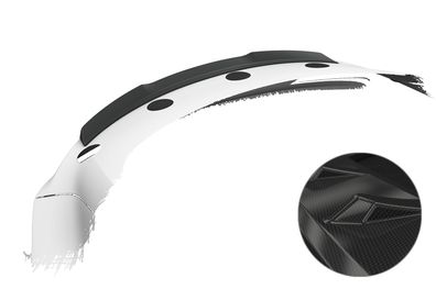 CSR Heckspoiler | Heckflügel mit ABE für Tesla Model 3 HF172-C Carbon Look Hochglan