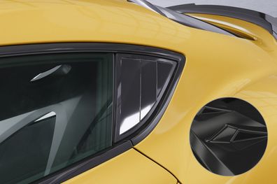 CSR Seitenscheibenblenden mit ABE für Toyota GR Supra (A90) SSB001-G Glossy schwarz