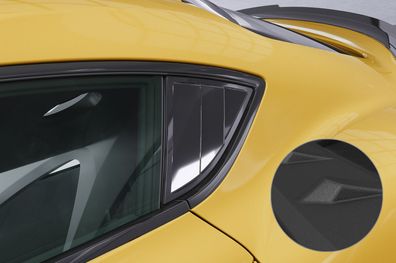 CSR Seitenscheibenblenden mit ABE für Toyota GR Supra (A90) SSB001-S Strukturiert sc