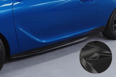 CSR Seitenschweller mit ABE für Opel Adam SS531-G Glossy schwarz Hochglanz (keine La