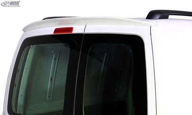 RDX Dachspoiler für VW Caddy 2K mit geteilter Heckklappe Flügeltüren Heckspoiler S