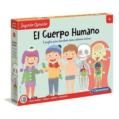 Lernspiel Aprendo el cuerpo humano Clementoni (5 x 37 x 28 cm)