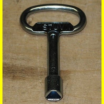 Dornschlüssel für Dreikant 6,5 mm - innenliegend