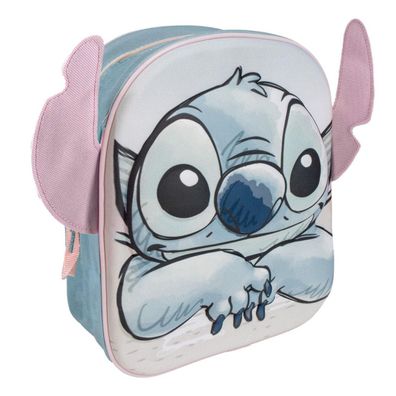 Disney Stitch 3D Kindergarten Rucksack Kinder Rucksack, Vorschule, leicht