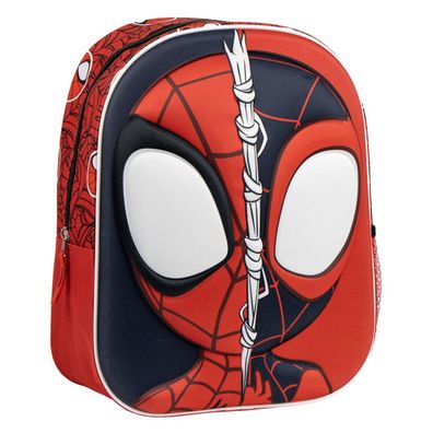 Marvel Spidey Rucksack 32 cm – 3D Kinderrucksack für Superhelden-Fans