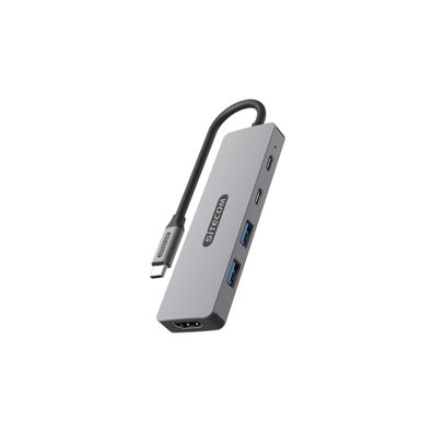 Sitecom 5-in-1-USB-C-Stromversorgungs-Multiport-Adapter