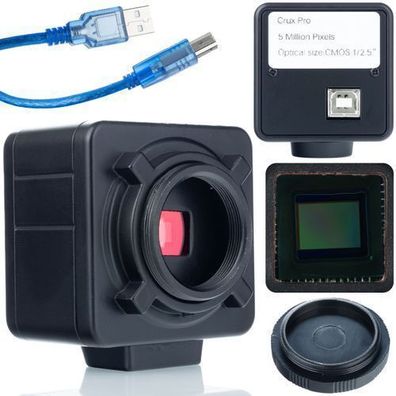 Rosfix Mikroskopkamera KMCP-HDMI-USB – 5MP CMOS, 2K, C-Mount | USB 2.0