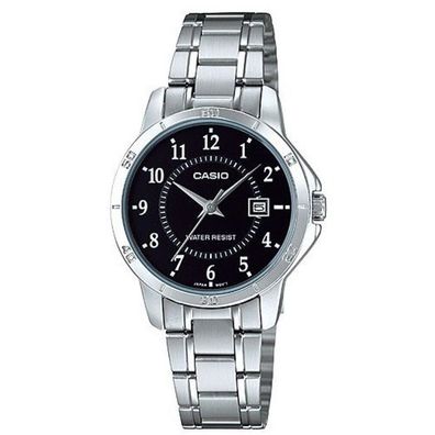 Casio Damen Analog Quarz Uhr mit Edelstahl Armband LTP-V004D-1