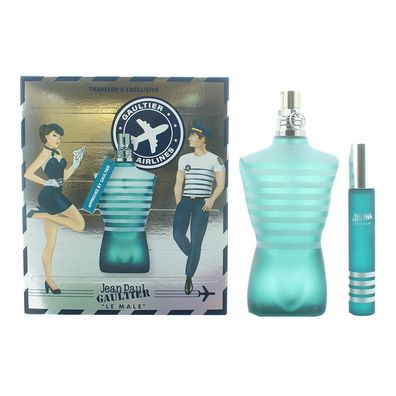 Jean Paul Gaultier Le Male Eau de Toilette 125ml + Mini 20ml