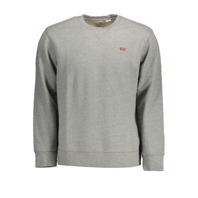 Levi's Gray Cotton Mens Sweater
