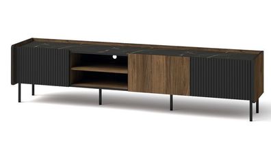 Fernsehschrank Prestigo P8 Tv Lowboard 200x47x40 cm 3 Türen Unterschrank