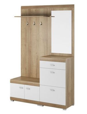 Garderobe Stella Diele Schuschrank Flurgarderobe