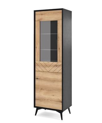 Vitrine Diamond W54 Schrank Vitrinenschrank Wohnzimmerschrank