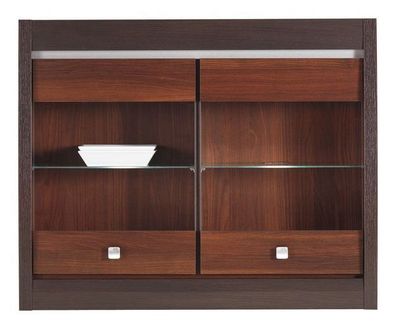Hängevitrine Forrest FR17 Vitrine Wandschrank 2 Türiger Wohnzimmerschrank