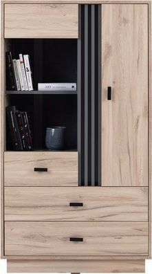 Vitrine ALMO AL4 Wohnzimmerschrank Vitrinenschrank