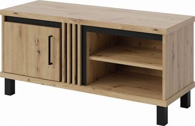 Fernsehschrank NADIA ND12 Tv-Schrank 112x53x41 cm Lowboard Lamellen