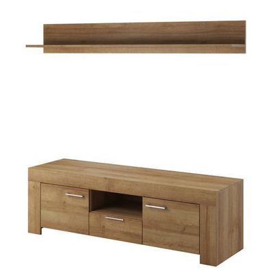 Tv Schrank Sky Lowboard Unterschrank mit Hängeregal