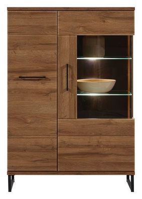 Vitrine IVO IV5 Schrank Wohnzimmerschrank Vitrinenschrank Led