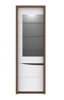 Vitrine Saint Tropez STZV711LB, Schrank, Wohnzimmerschrank Vitrinenschrank LED