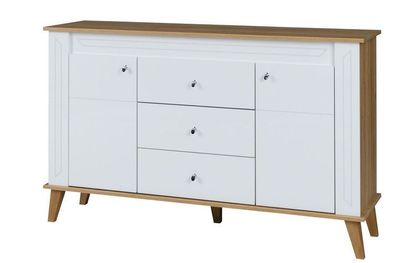 Kommode SONIA SN-8 Sideboard 144x90x44 cm 2 Türen 3 Schubladen