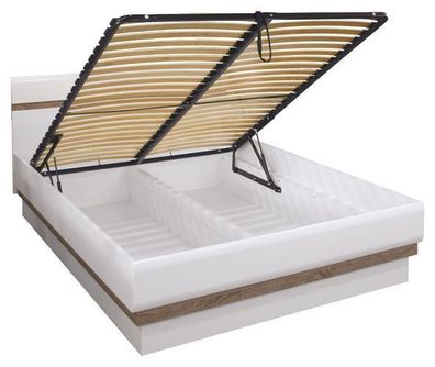 Bett 160/200 cm LIONEL L12 Lift Lattenrost Bettkasten Lattenrahmen klappbar