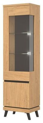 Vitrine links ATE 05 WohnzimmerschrankVitrinenschrank (ohne Licht)