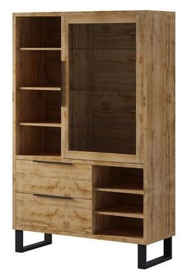 Vitrine Halle 13 Wohnzimmerschrank Standvitrine Vitrinenschrank