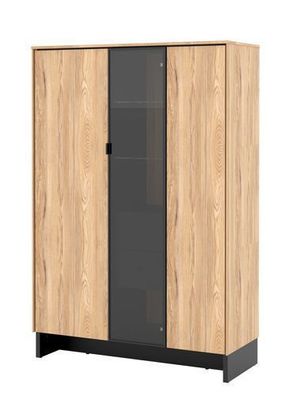 Vitrine NOMAD ND-03 Vitrinenschrank Wohnzimmerschrank Highboard (ohne Beleuchtung)