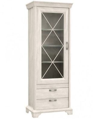 Vitrine Kashmir KSMV73, Standvitrine, Vitrinenschrank (Ohne Beleuchtung)