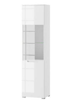 Vitrine Selene 25 Schrank Vitrinenschrank Wohnzimmerschrank 1 Türiger