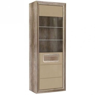 Vitrine Tiziano TZV71LB Schrank Wohnzimmerschrank Vitrinenschrank Led