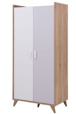Kleiderschrank Mood 01 Schrank 2 türiger Drehtürenschrank