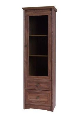 Vitrine PARYS PS4 Vitrinenschrank 61x195x41 cm Wohnzimmerschrank