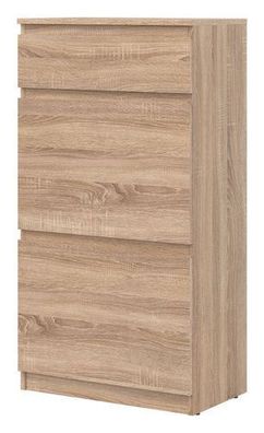 Schuschrank REMI RM11 Schukommode Schukipper 60x113x30 cm Sonoma Eiche