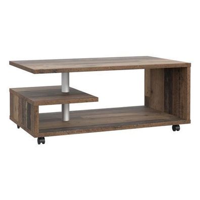 Kaffetisch Bailey BL1T01-H51 Couchtisch auf Rollen Old Wood Vinatge