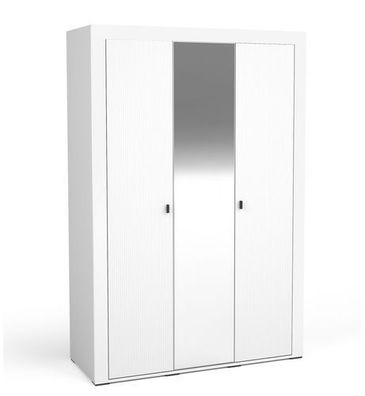 Kleiderschrank MOSSA MO2 Schrank 137x206x56 cm weiß