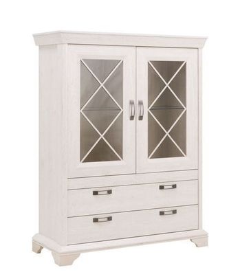 Vitrine Kashmir KSMV64, Standvitrine Vitrinenschrank (Ohne Beleuchtung)