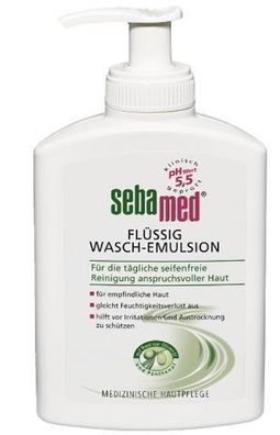 Sanfte Reinigung: Sebamed Olivöl Waschemulsion, 200ml