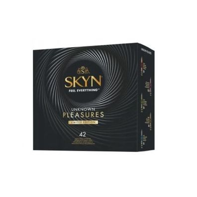Unimil Skyn Unbekannte Freuden Limitierte Edition Latexfreie Kondome Mix, 42 Stü