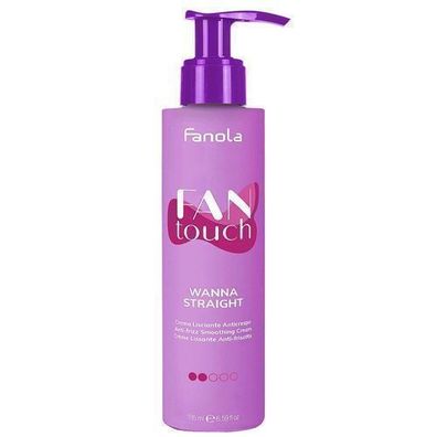 Fanola FanTouch Glaettungscreme Anti-Frizz fuer Haare 195ml